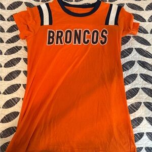 NFL Broncos Orange Short Sleeve Tee